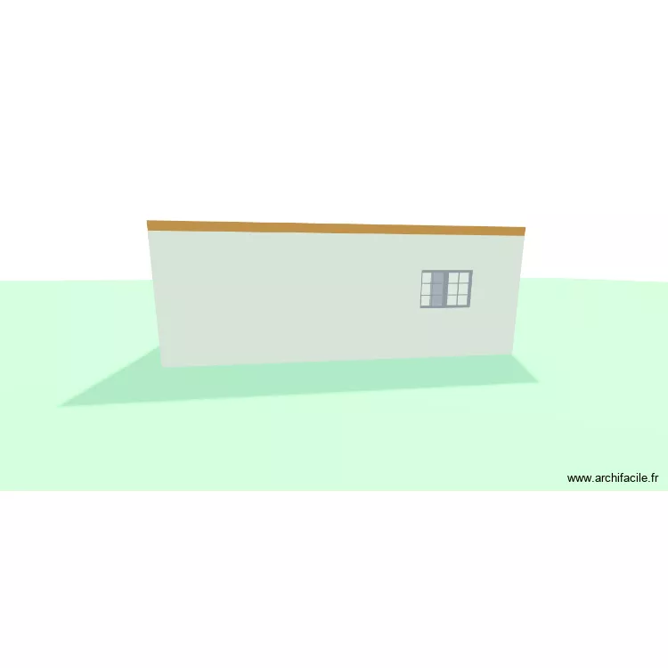 WHILFRID. Plan de 1  et 43 m²