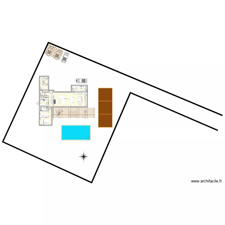 Plan Rev 4. Plan de 21  et 293 m²
