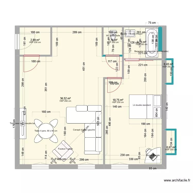 V3 Sophie Mezzanine RDC. Plan de V3 Sophie Mezzanine RDC. Plan de