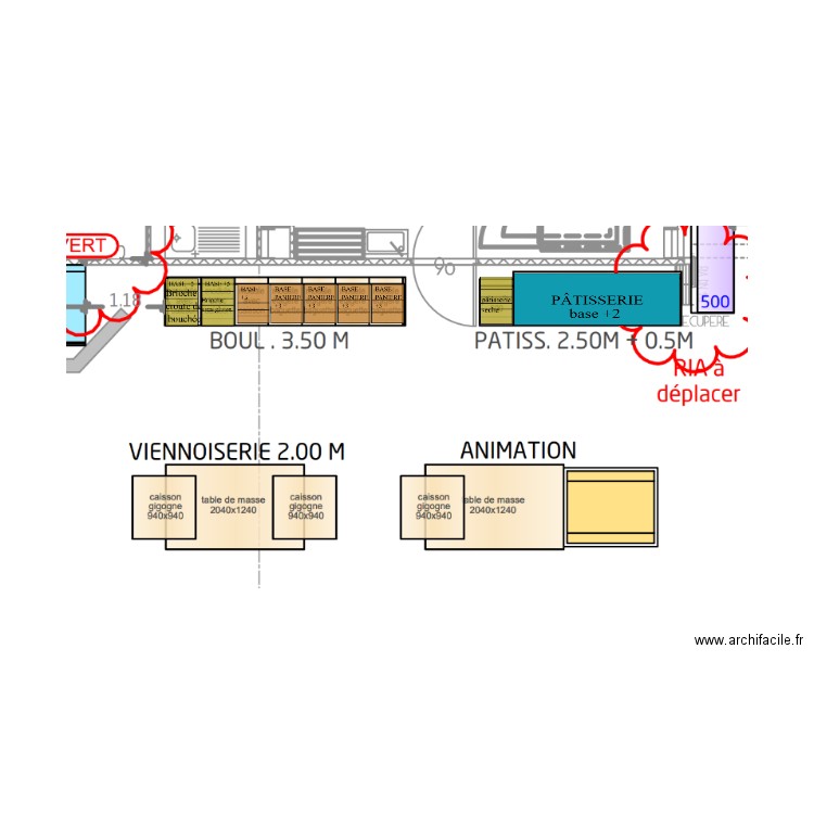 Venarey LS. Plan de 0 pièce et 0 m2