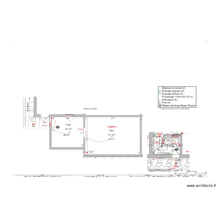 VERNEUIL LOT 3 ELEC SS V2. Plan de 0 pièce et 0 m2