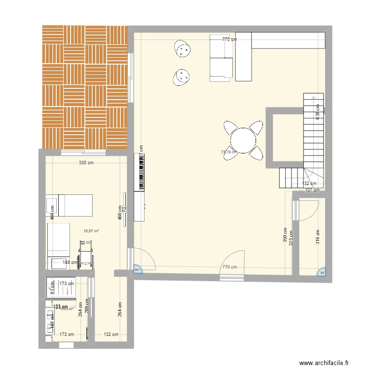 D'aversa. Plan de 0 pièce et 0 m2