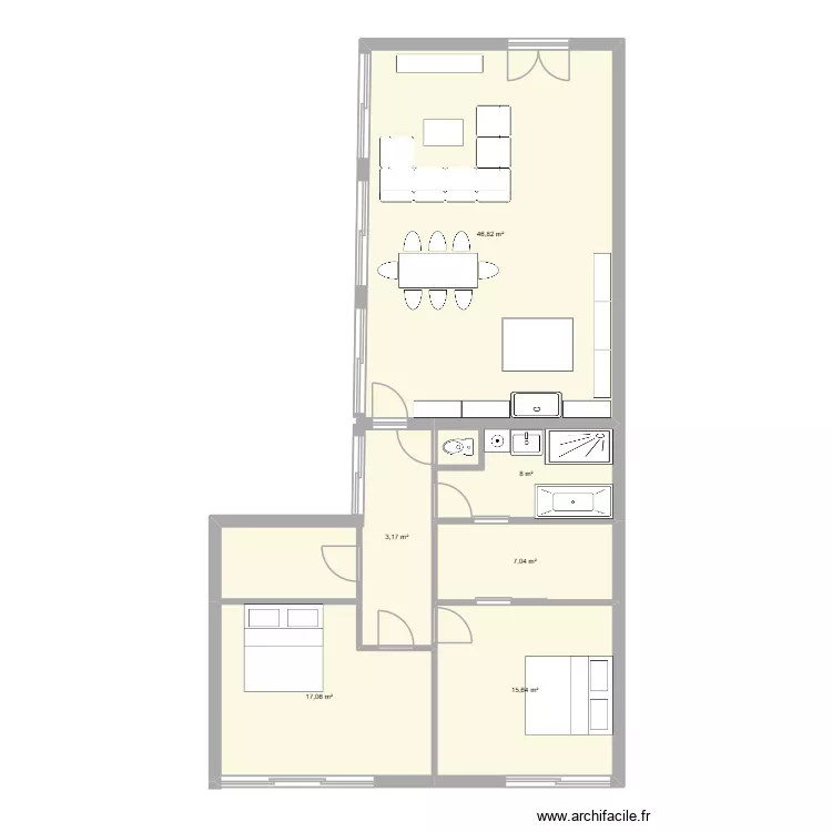 V2 2026 v1. Plan de 6  et 103 m²
