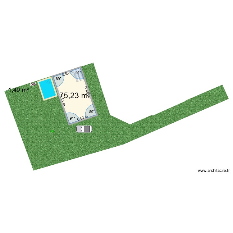 yyyy. Plan de 0 pièce et 0 m2