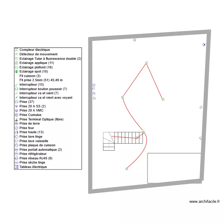 S & A jovert Legouic appareillage V1. Plan de 