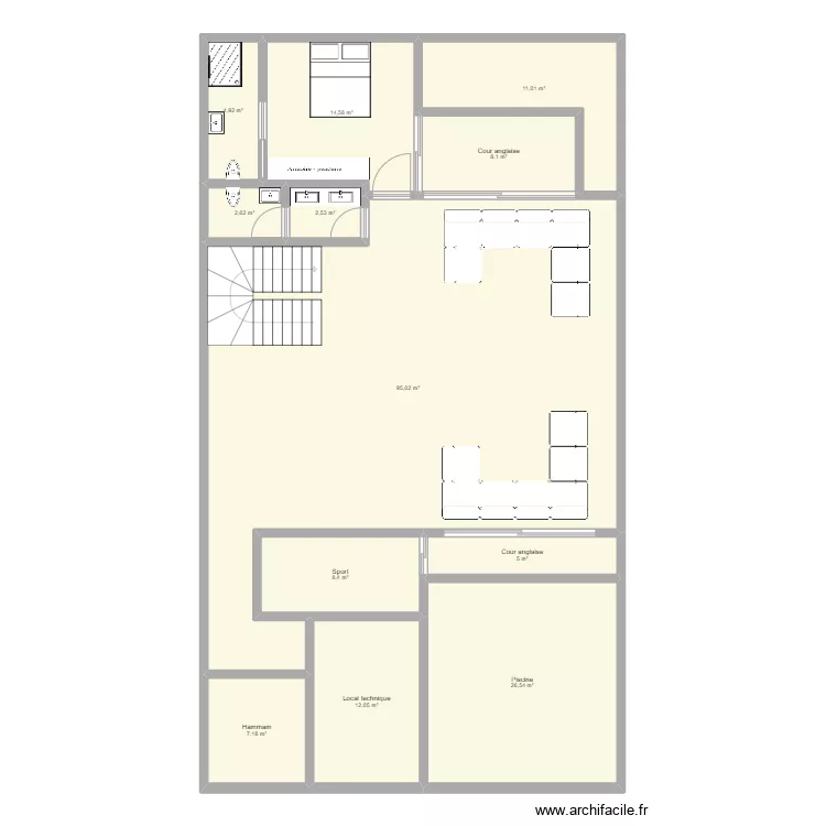 p1maison. Plan de 