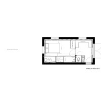 PLAN CHAMBRE BAS projet 1 ter c