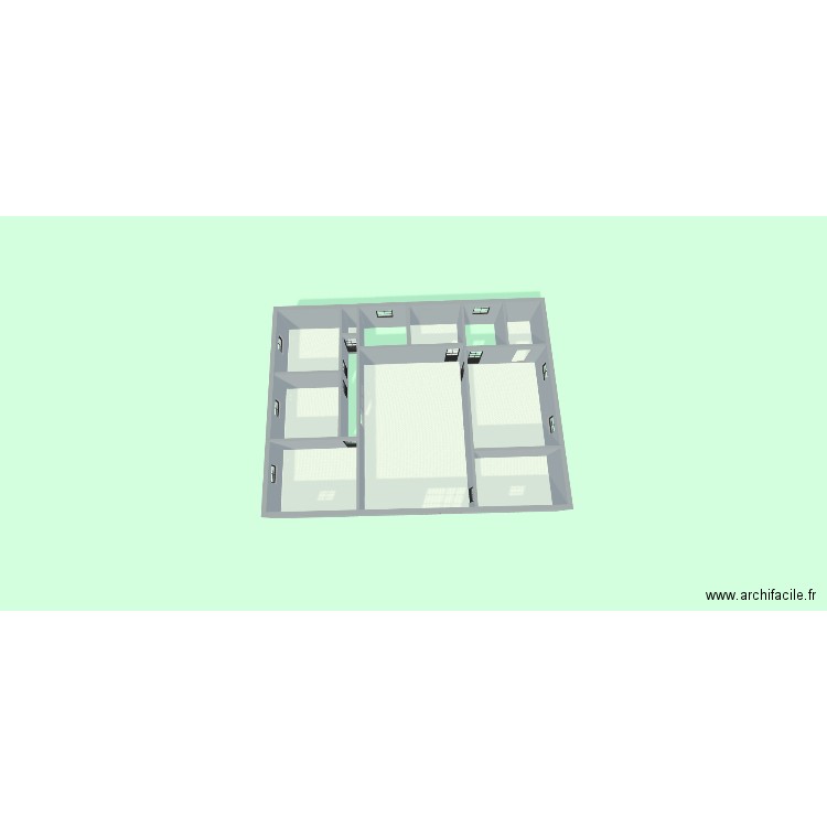 maison container. Plan de 0 pièce et 0 m2