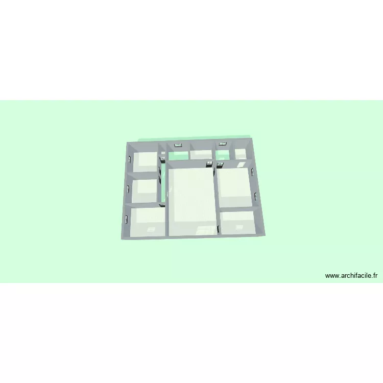 maison container. Plan de 