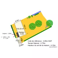 PLAN DE MASSE TERRAIN apr&egrave;s travaux NEW