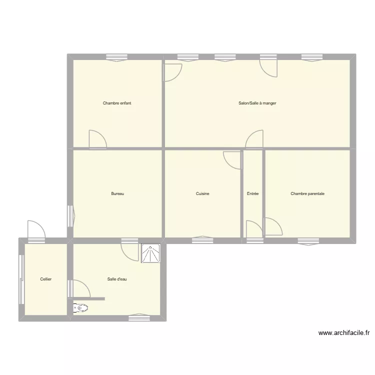 FORCET. Plan de 8 et 121 m² FORCET. Plan de 8 et 121 m²