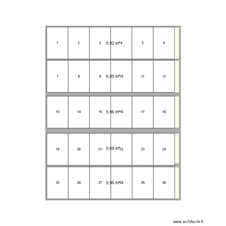 Mezz. Plan de 0 pièce et 0 m2
