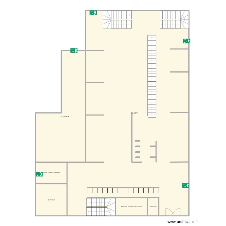 plan de masse apres. Plan de 0 pièce et 0 m2