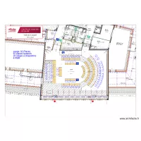 Salle du Conseil jauge 92 places