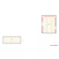 Vestiaire avec casiers