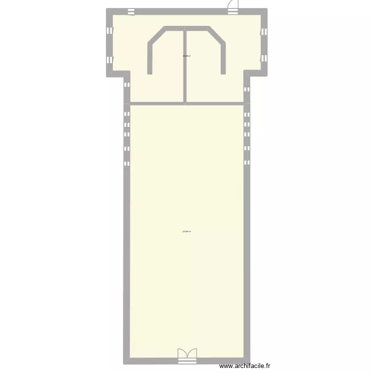 Chapelle. Plan de 