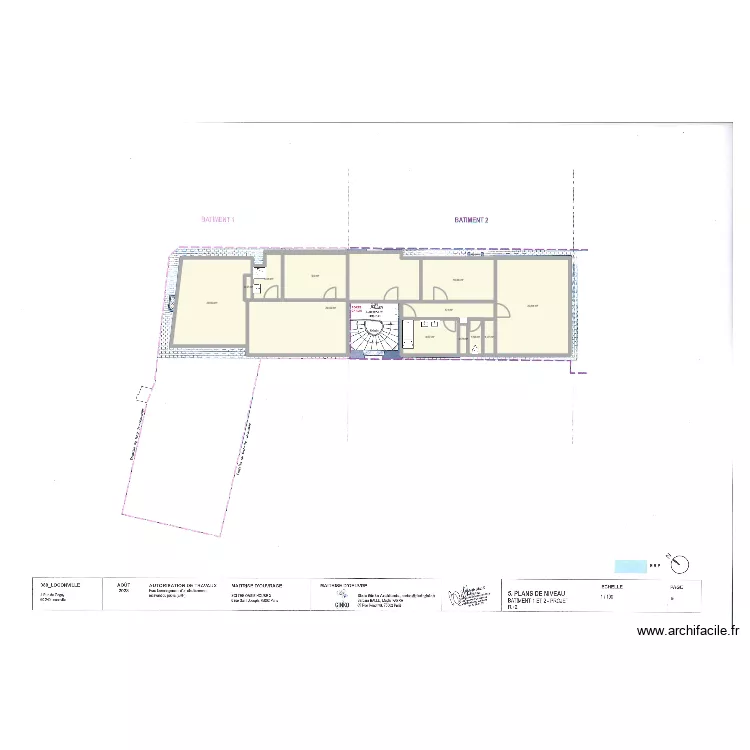 Loconville MP 2&egrave;me 2. Plan de 