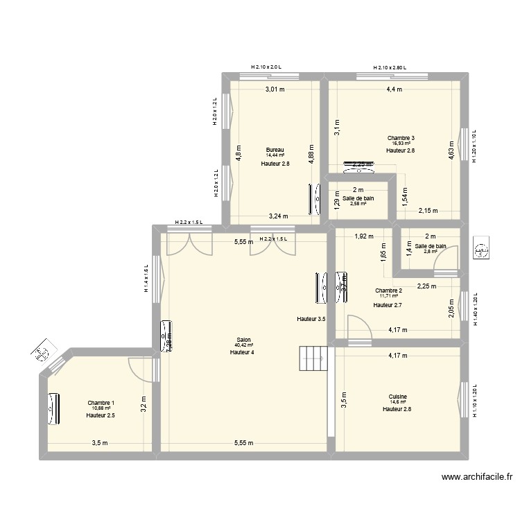 Elodie Gite. Plan de 0 pièce et 0 m2