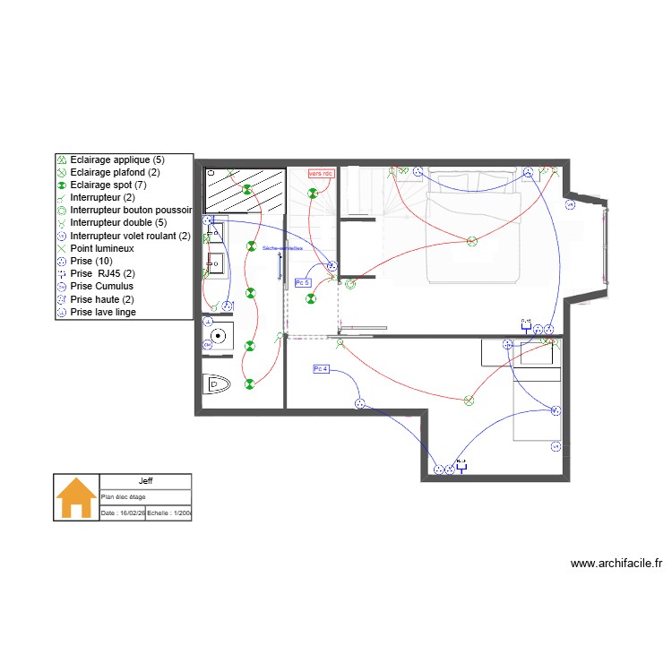 jeff etage. Plan de 0 pièce et 0 m2 jeff etage. Plan de 0 pièce et 0 m2