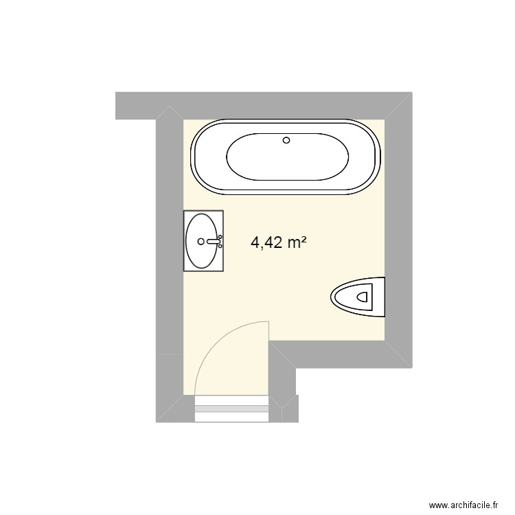 sb bbgt. Plan de 0 pièce et 0 m2