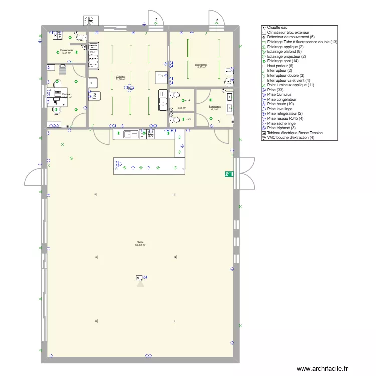 Sestra électricité. Plan de 7 et 248 m² Sestra électricité. Plan de 7 et 248 m²