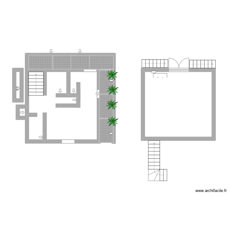 LE 35 rez de chauss&eacute;e. Plan de 