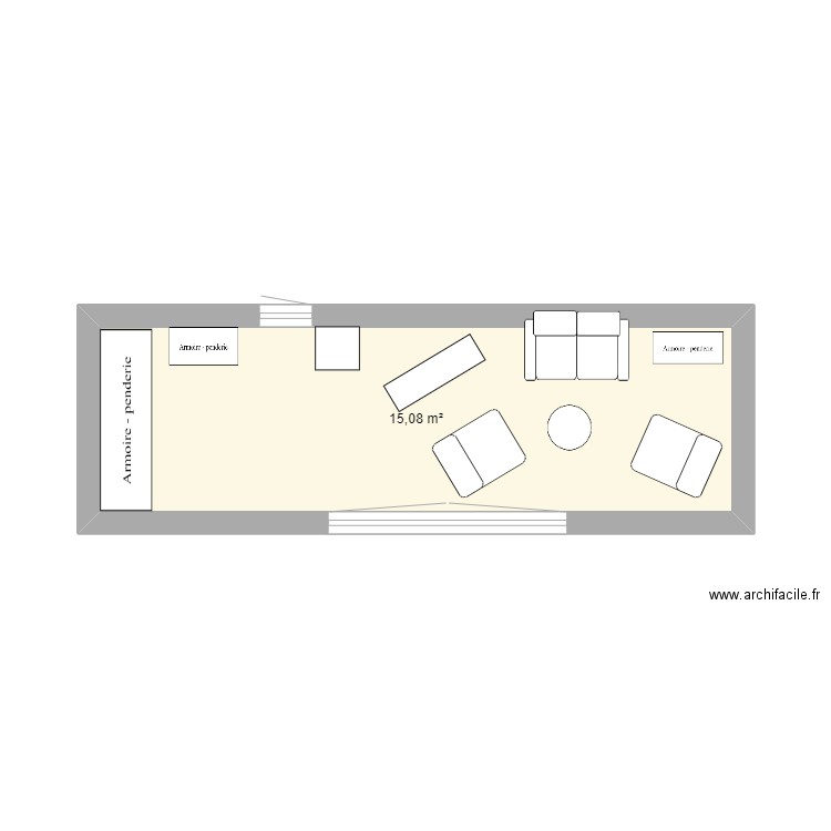 loggia 4. Plan de 0 pièce et 0 m2