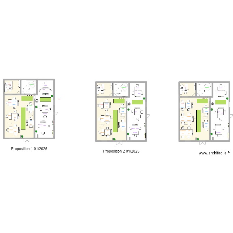 OPEN SPACE V4. Plan de 6 pièces et 325 m2