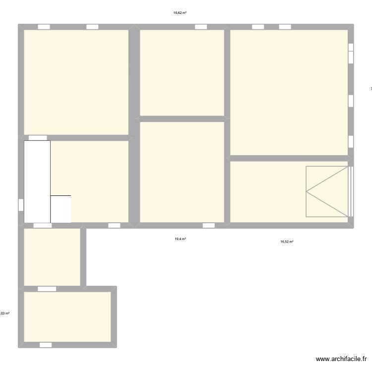maison. Plan de 0 pièce et 0 m2