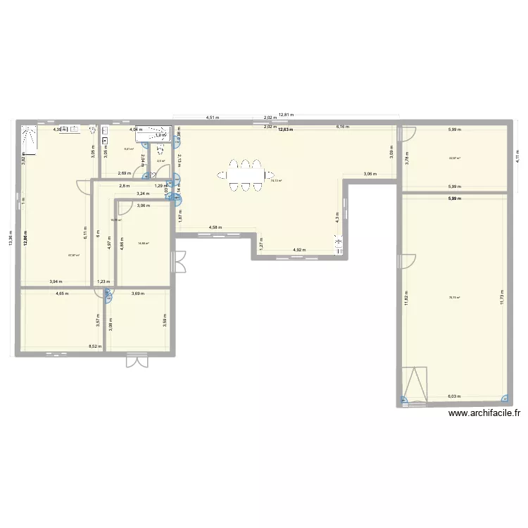 plan jalogny 3. Plan de 