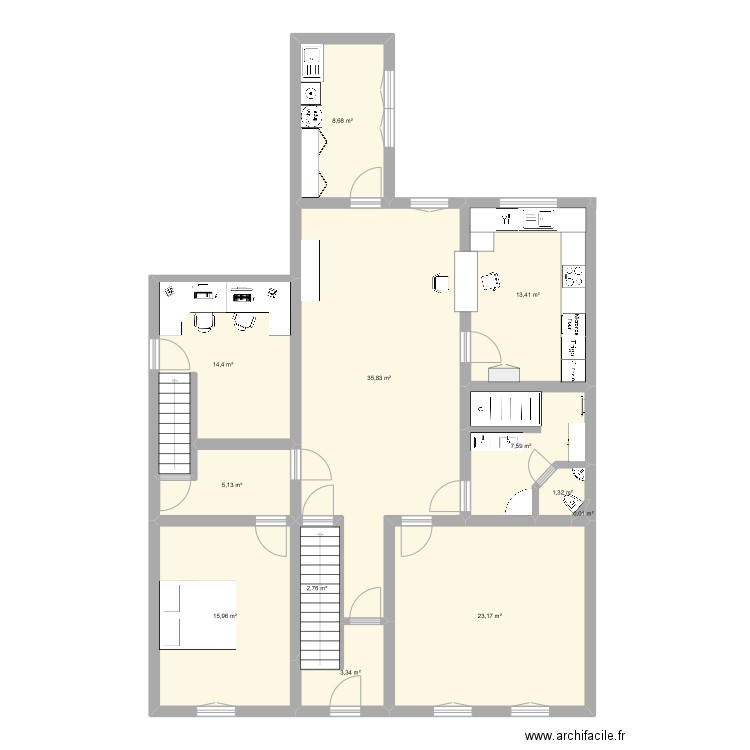 MaisonVoisin. Plan de 0 pièce et 0 m2