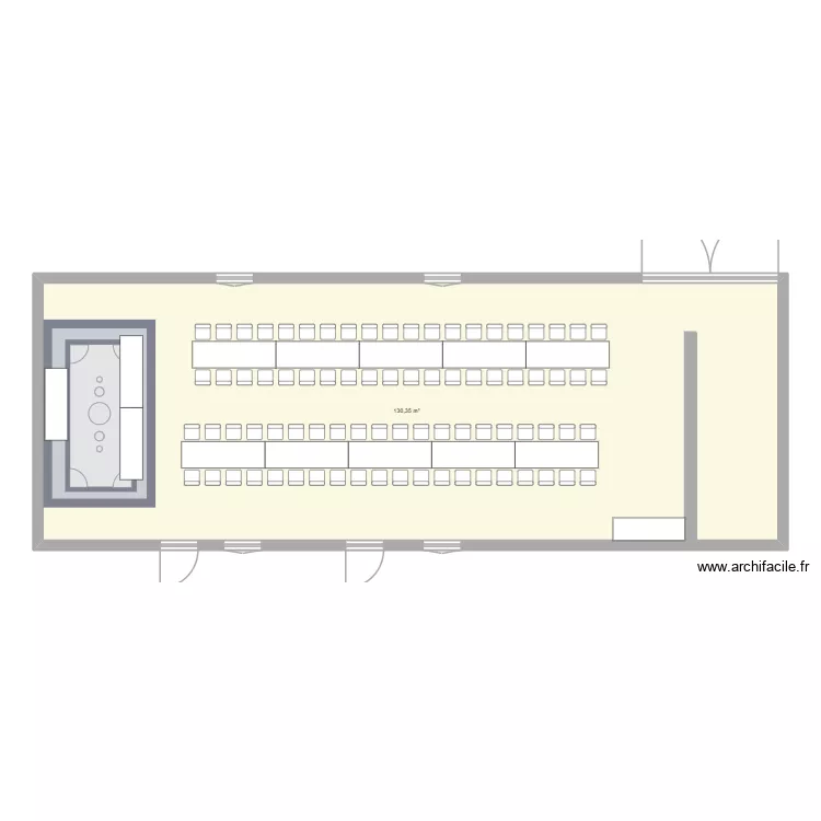 Mariage c. Plan de 1 et 130 m² Mariage c. Plan de 1 et 130 m²