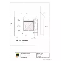 plan de masse vue de dessus