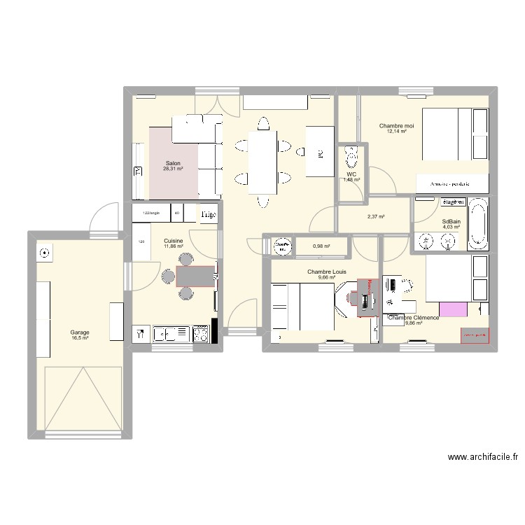 plan01. Plan de 0 pièce et 0 m2