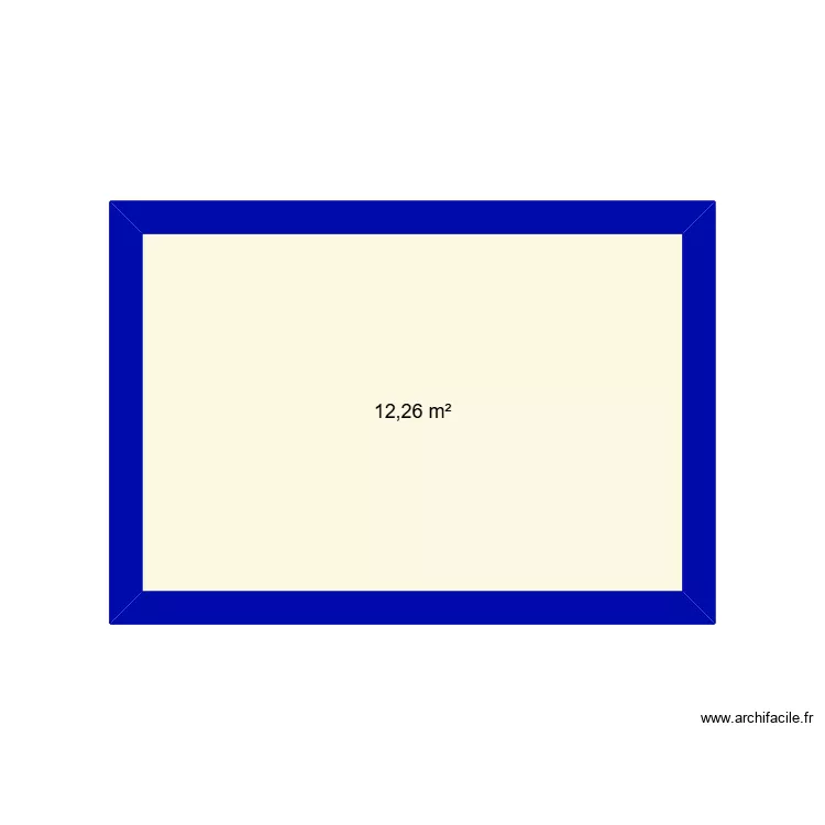 chambre liza. Plan de 