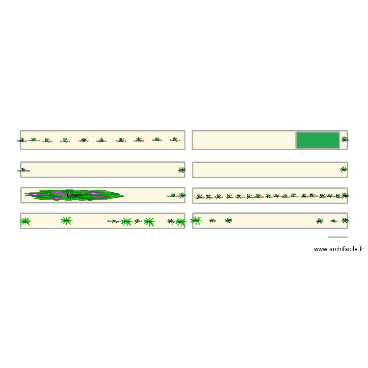 Potager 02/24. Plan de 0 pièce et 0 m2