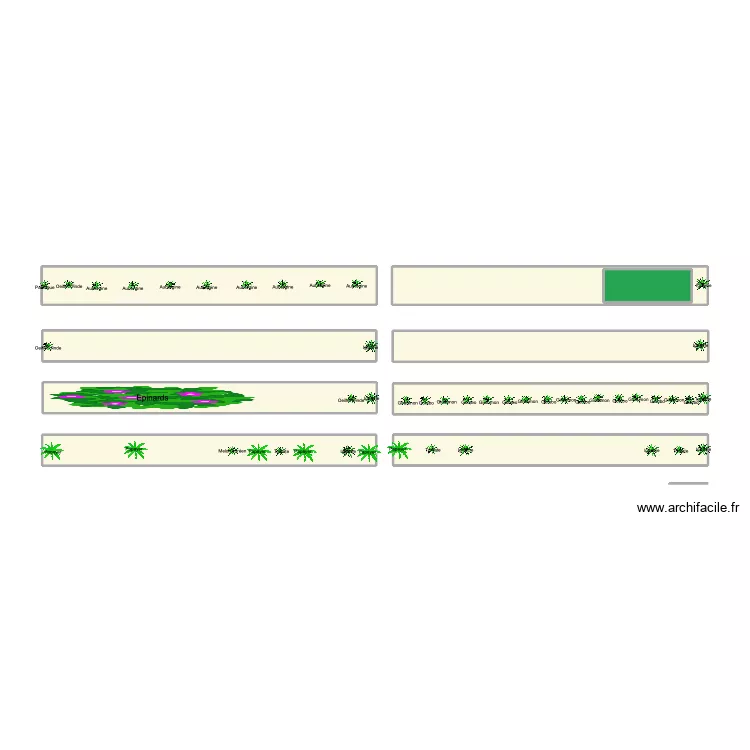 Potager 02/24. Plan de Potager 02/24. Plan de