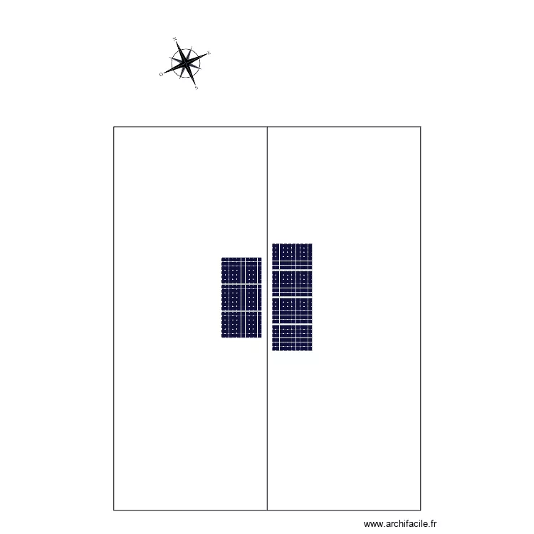 MAISON GAUTHIER Fabien. Plan de 
