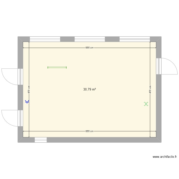 école consolation. Plan de 0 pièce et 0 m2