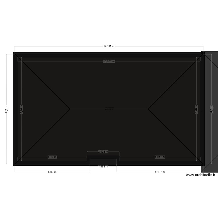 maison. Plan de 13 pièces et 339 m2