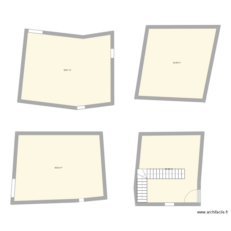 Heyre_RB. Plan de 4 pièces et 132 m2