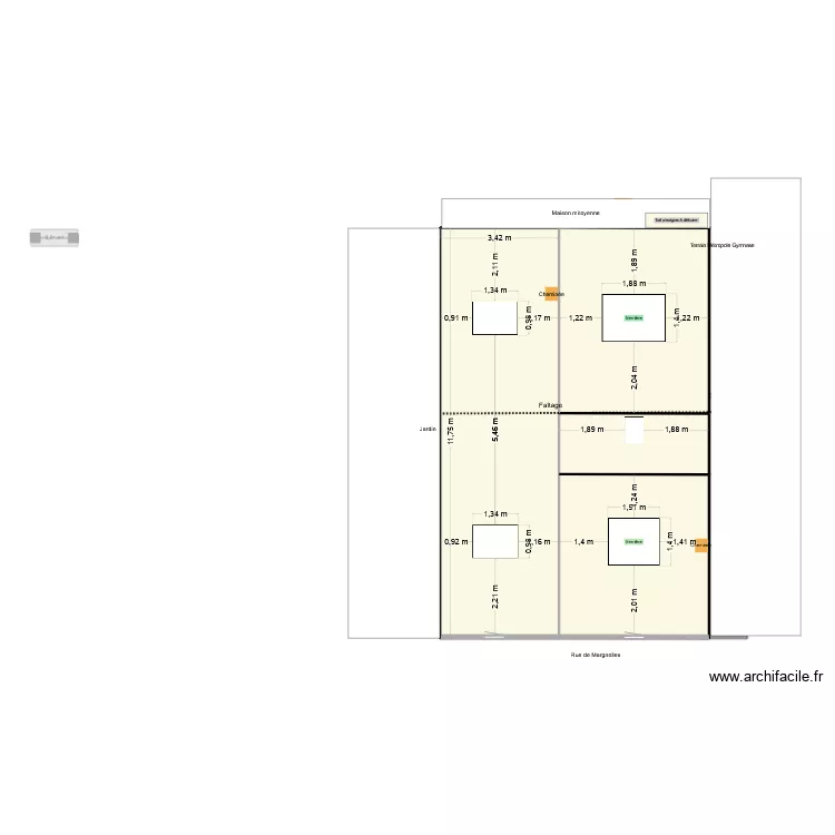 Plan toiture Velux v2. Plan de 