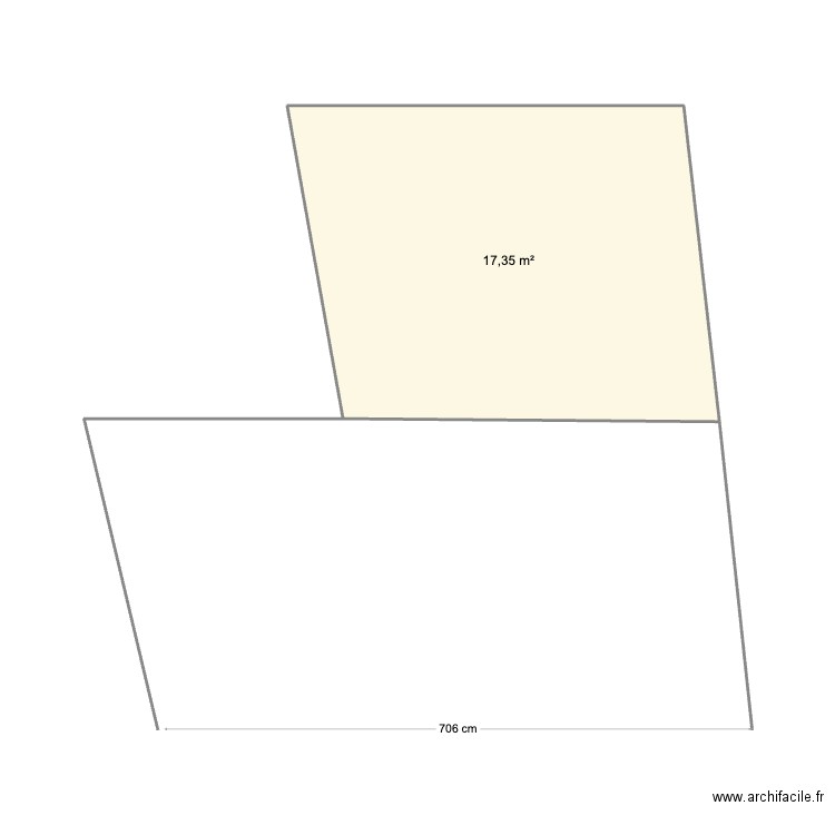Plan Commerce en création Zamour. Plan de 0 pièce et 0 m2