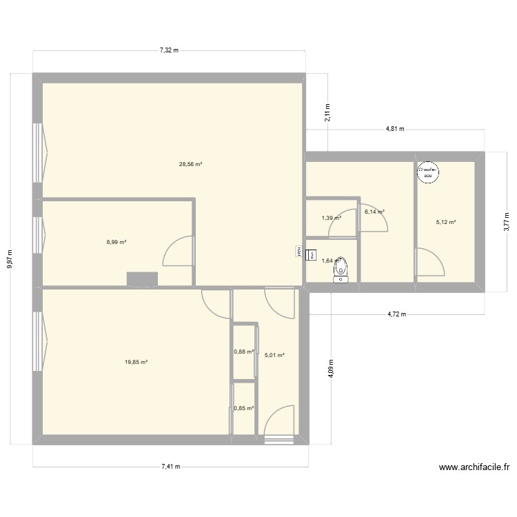 MULLER FRASNES. Plan de 0 pièce et 0 m2