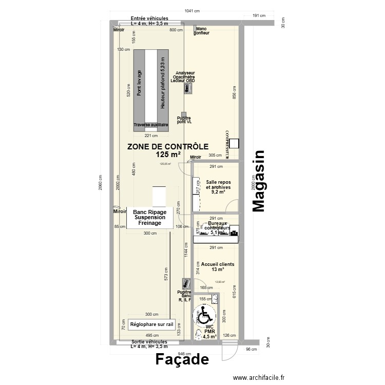 CCT VL BLENDECQUES V5. Plan de 5 pièces et 157 m2