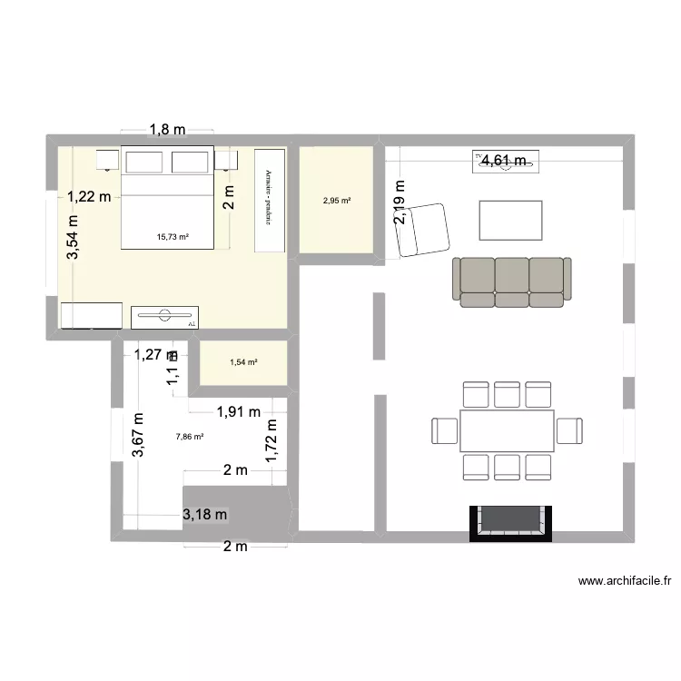 ben et anaelle 2. Plan de 4 et 28 m² ben et anaelle 2. Plan de 4 et 28 m²