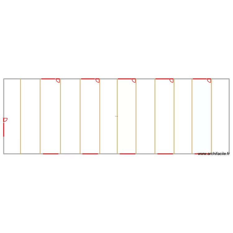 plan depot avion. Plan de 1 pièce et 1185 m²