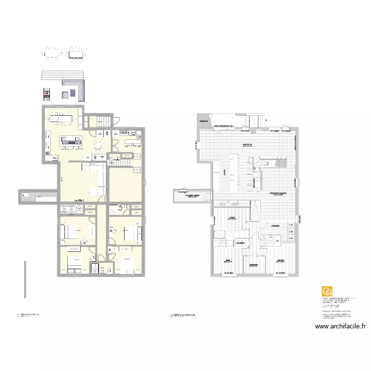 Nicolet Sous Sol. Plan de 