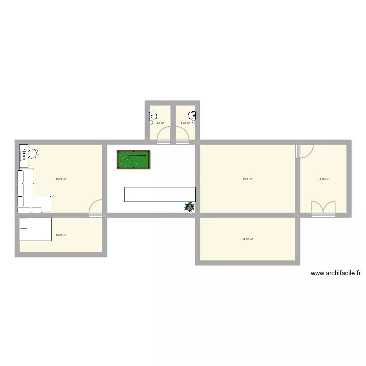 Wow. Plan de 7 et 83 m² Wow. Plan de 7 et 83 m²