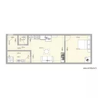 orga 55m&sup2; projet 1